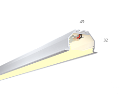 Линейный светильник LINE 4932 IN (RAL9003/3000mm/LT70 — 3K/62W)