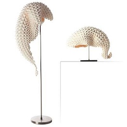 LTDT-C-0920 Dragons Tail Table Lamp (абажур) (Cream)