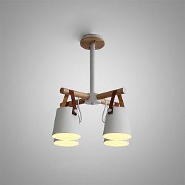 Люстра потолочная на штанге Natura C4 White Chandelux CHDL-10983