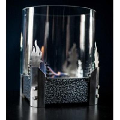 Биокамин Lux Fire Колизей серебро КН-0016-08