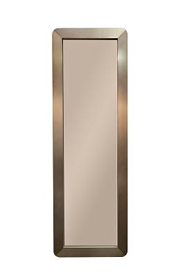 58DB-14830 Зеркало рама нерж.сталь/мат.бронза 210*68*7,5см