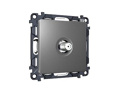 Комплект механизма TV розетки SAT 5-2400MHz 3.5dB Ambrella Volt ALFA MA663050