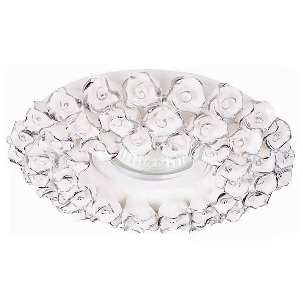 Встраиваемый светильник Donolux N1628-White+silver