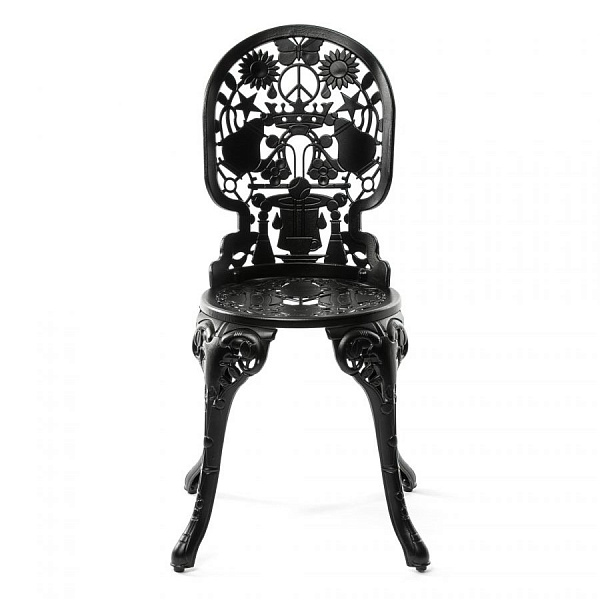 Стул Aluminium Black Seletti 18686 NER