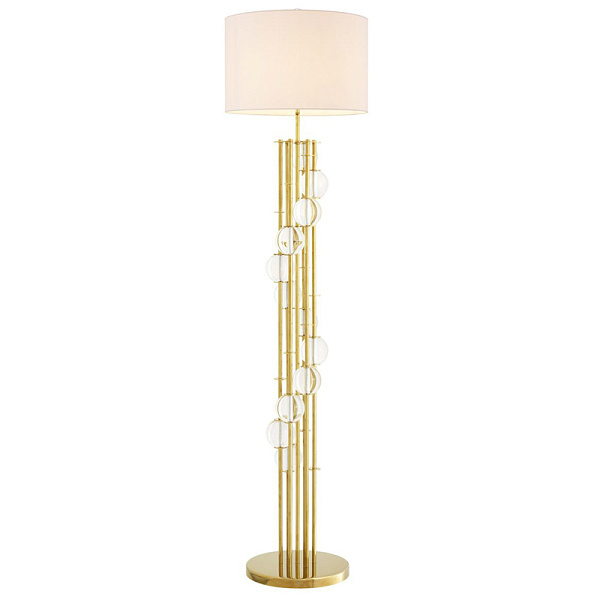 Торшер Eichholtz Floor Lamp Lorenzo Gold & white 41.113345