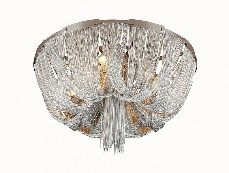 SL530.102.08 — Люстра потолочная ST Luce, 8 плафонов, никель