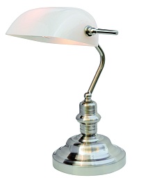 Настольная лампа Arte Lamp Banker A2491LT-1SS