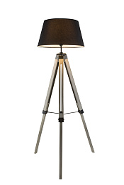 Торшер GLOBO 58293, черный, серый, E27, 1x40W