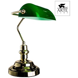 Настольная лампа Arte Lamp Banker A2491LT-1GO