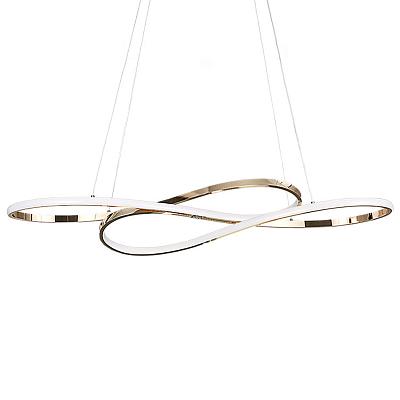 Светодиодная люстра в виде спирали Spiral Lighting Gold Loft-Concept 40.6227-0