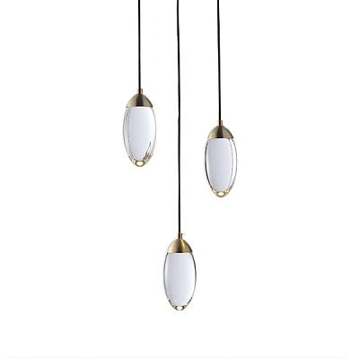 Подвесной светильник Delight Collection MT8848-3H brass
