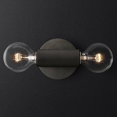 Бра Rh Utilitaire Inline Sconce Black 123278-22 44.558