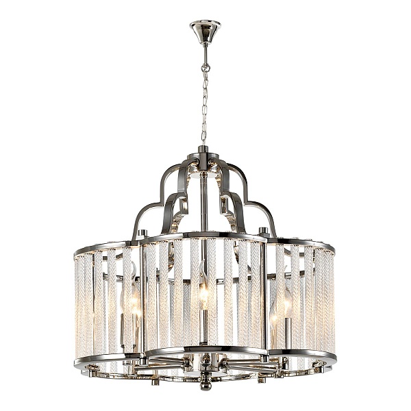 Подвесной светильник iLamp QEENS P9501-6 NICKEL