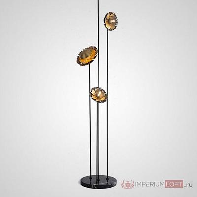 Торшер Camellia Fl Чёрный Imperium Loft 140590-26