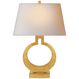Настольная лампа Visual Comfort Ring Form Small CHA8969G-NP
