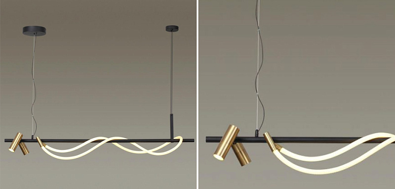 Подвесной Светильник LUKE LAMPCO TRACER LAMP Ширина 144 см 40.5665-2