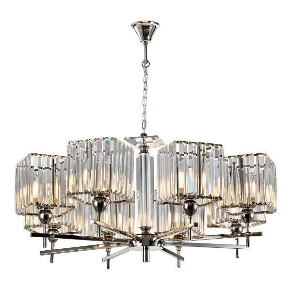 Подвесной светильник iLamp STATEN ISLAND P9514-8 NICKEL