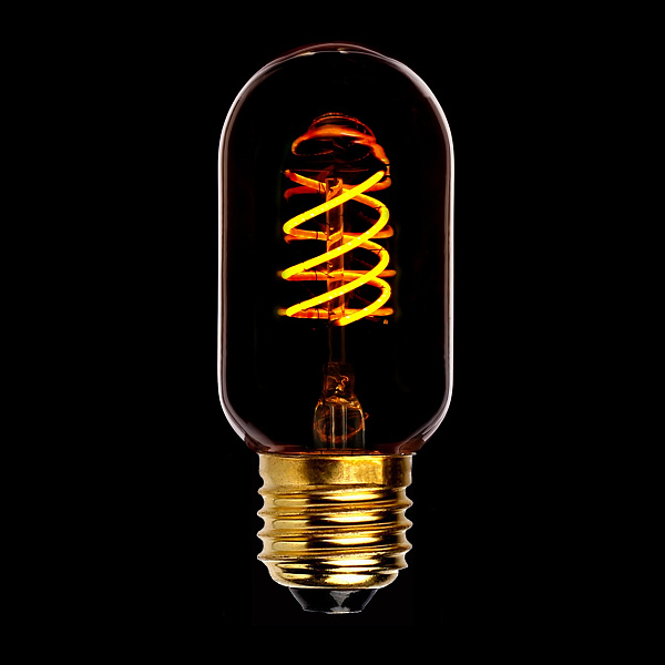 Лампа светодиодная E27 5W колба прозрачная 056-953