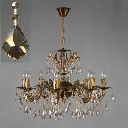 Подвесная люстра Ambiente 2118/8 PB Honey Leaf