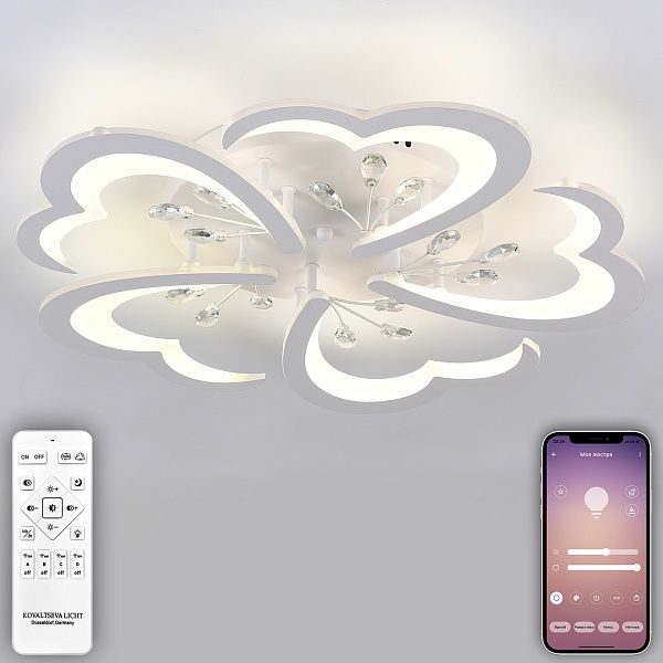 Потолочная люстра Natali Kovaltseva LED LAMPS 81120/5C