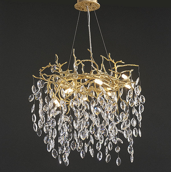 Люстра Rugiada Del Mattino Gold Round I Great Light LS60359