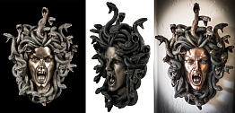 Аксессуар на стену Gorgon's Head Loft-Concept 83.304