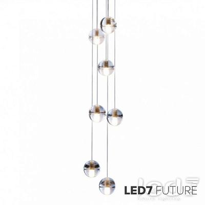 Светильник подвесной LED7 Future Lighting Bocci The 14 Series: 7 шаров