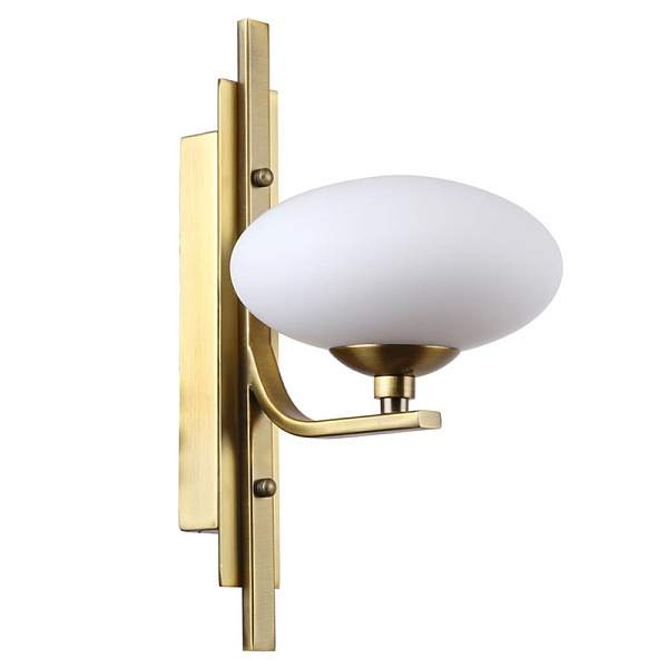 Oval Balls Mushrooms Wall Lamp Brass 44.877-2 Loft-Concept