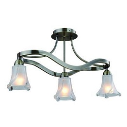 SL306.302.03 — Люстра потолочная ST Luce, 3 плафона, прозрачный, бронза