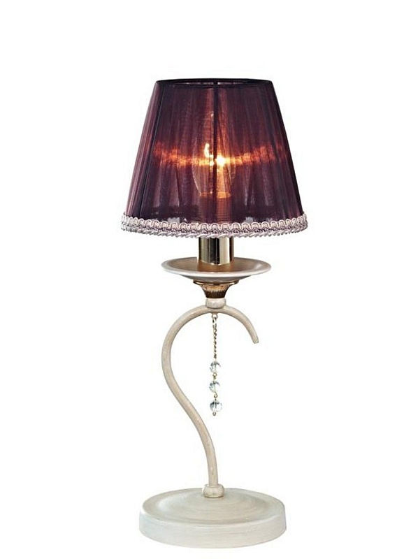 SL125.524.01 — Настольная лампа ST Luce, 1 плафон, коричневый, слоновая кость