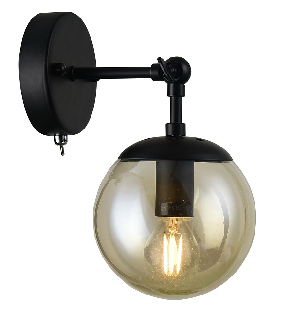 Бра Arte Lamp  A1664AP-1BK