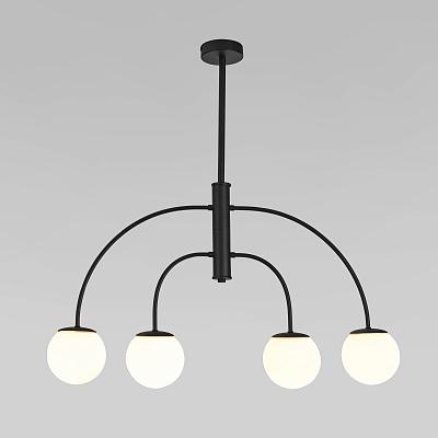 Потолочный светильник со стеклянным плафоном 30179/4 черный