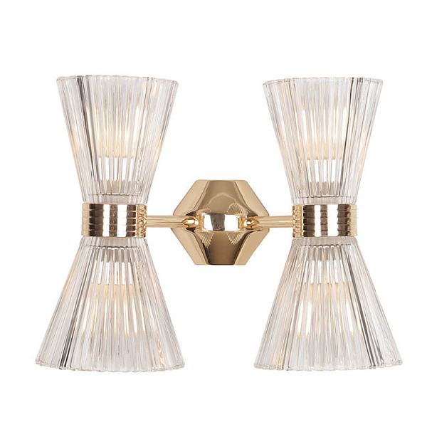 Бра Glass Horn Light gold 4 44.1022-1 Loft-Concept