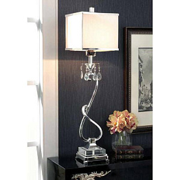 Декоративная настольная лампа L'Arte Luce Luxury Lombard L00531 с подвесками из хрусталя