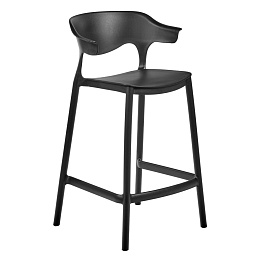 Стул полубарный Forma чёрный Bradexhome FR 0824