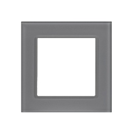 Рамка на 1 пост Arlight FRM-GLARE-GS-1-GR 043788