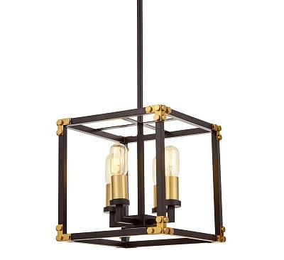 Светильник подвесной Lumina Deco LDP 1140-4 BK+MD