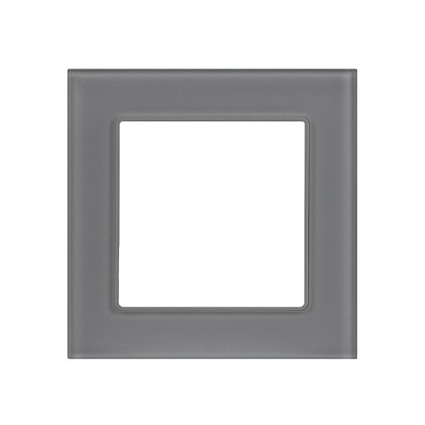 Рамка на 1 пост Arlight FRM-GLARE-GS-1-GR 043788