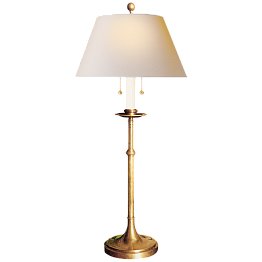 Настольная лампа Visual Comfort Dorchester Club CHA8188AB-NP
