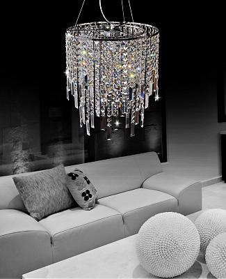 Хрустальная люстра Lumina Deco Zucchero LDP 2159-450 CHR