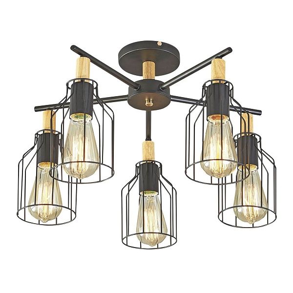 Потолочная люстра Escada 469/5PL Black