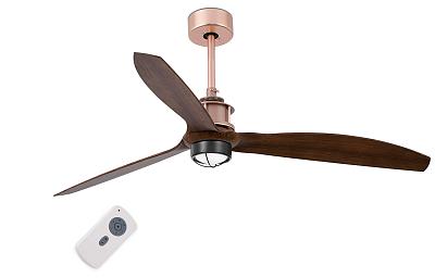 Люстра вентилятор Just Fan Brass 1L Faro Barcelona 33399-10FAR