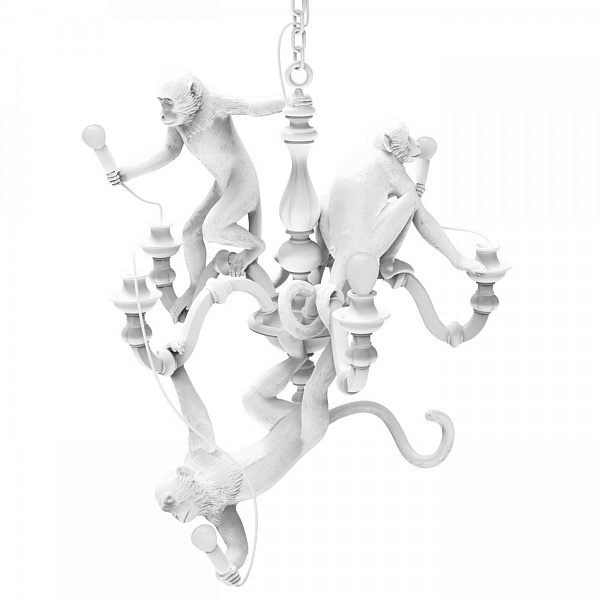 Люстра SLT Monkey Chandelier White designed by Marcantonio Raimondi Malerba