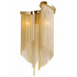 Бра Atlantis Chain Wall Lamp GOLD Loft Concept 44.618