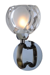 SL197.131.01 — Бра ST Luce, 1 плафон, прозрачный, хром с бронзой