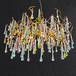 Люстра Bijout Chandelier Gold Round Сolor II Great Light LS60507