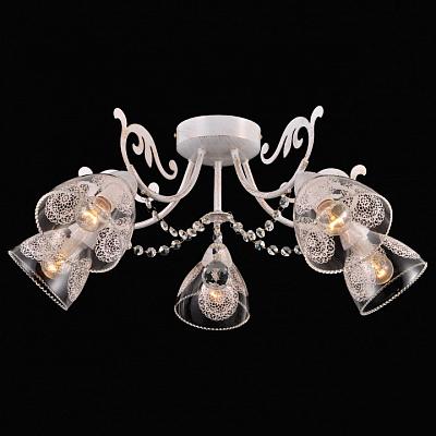 Потолочная люстра Natali Kovaltseva TULIP 75054/5C IVORY