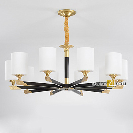 Дизайнерская люстра Loft4you Monte Brass 2 L09198