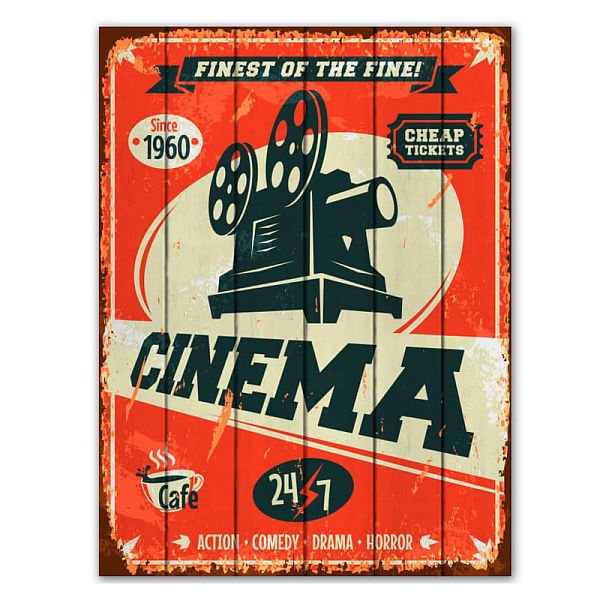 Постер Cinema Loft Concept 80.496-3