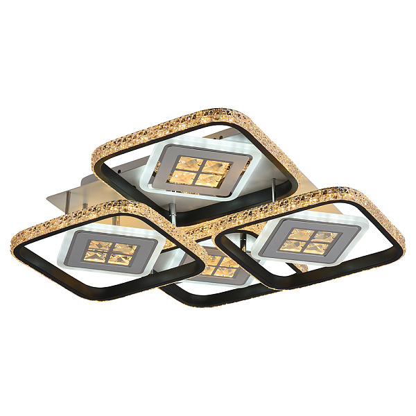 Люстра светодиодная Profit Light 8051/4 WHT+BLK A